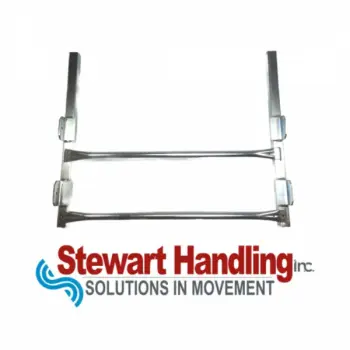 NestaFlex H Frame 376-24FL-W17. 22 7/8"T x 28 1/4"W x 1 1/4"Tube. Four Tabs, One Hole Each. Two Horizontal Bars.